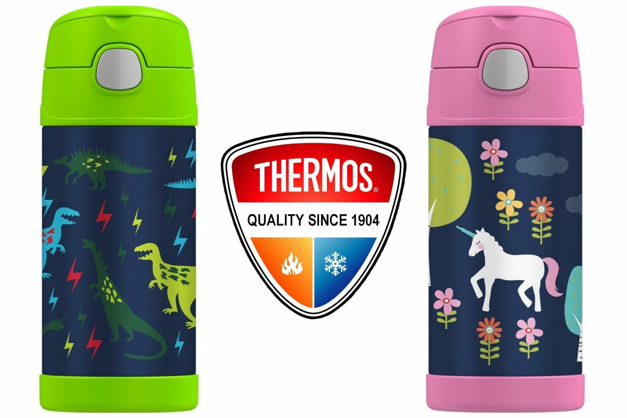 【預購】Thermos F121920 膳魔師兒童飲管保溫保冷水壺