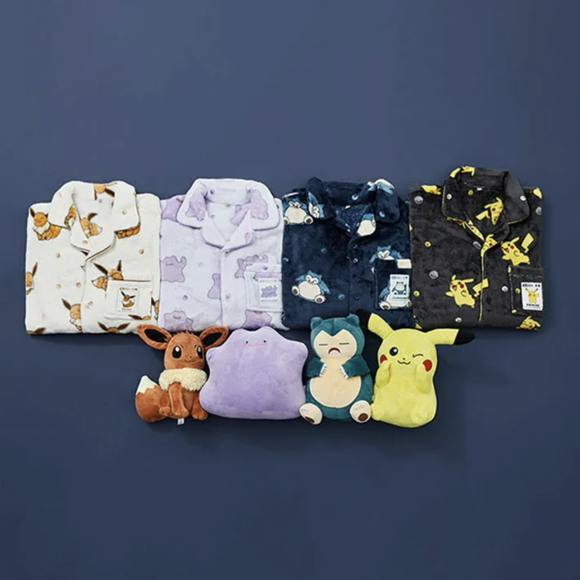 SPAO 寶可夢聯名 睡衣套組 共4款