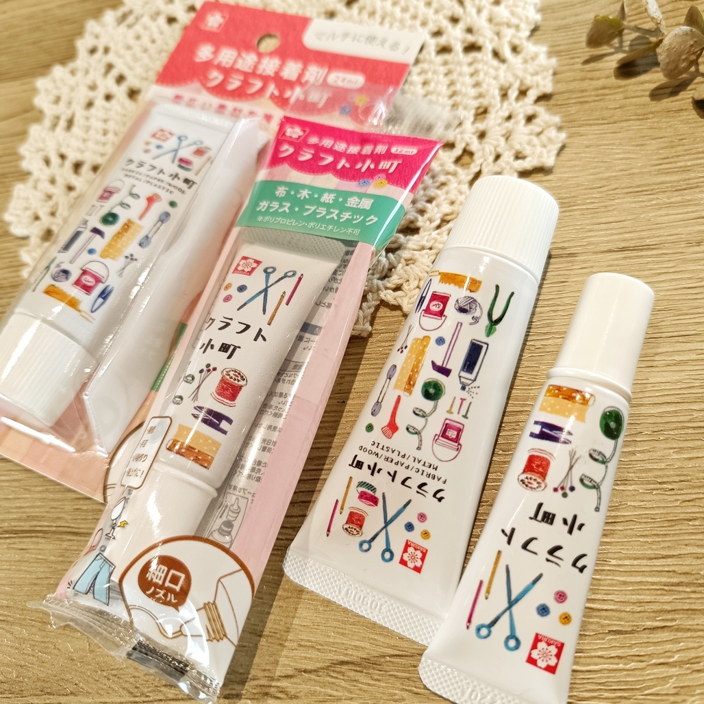 日本SAKURA 櫻花．クラフト小町 多用途黏著劑 白膠 12ml/24ml/50ml