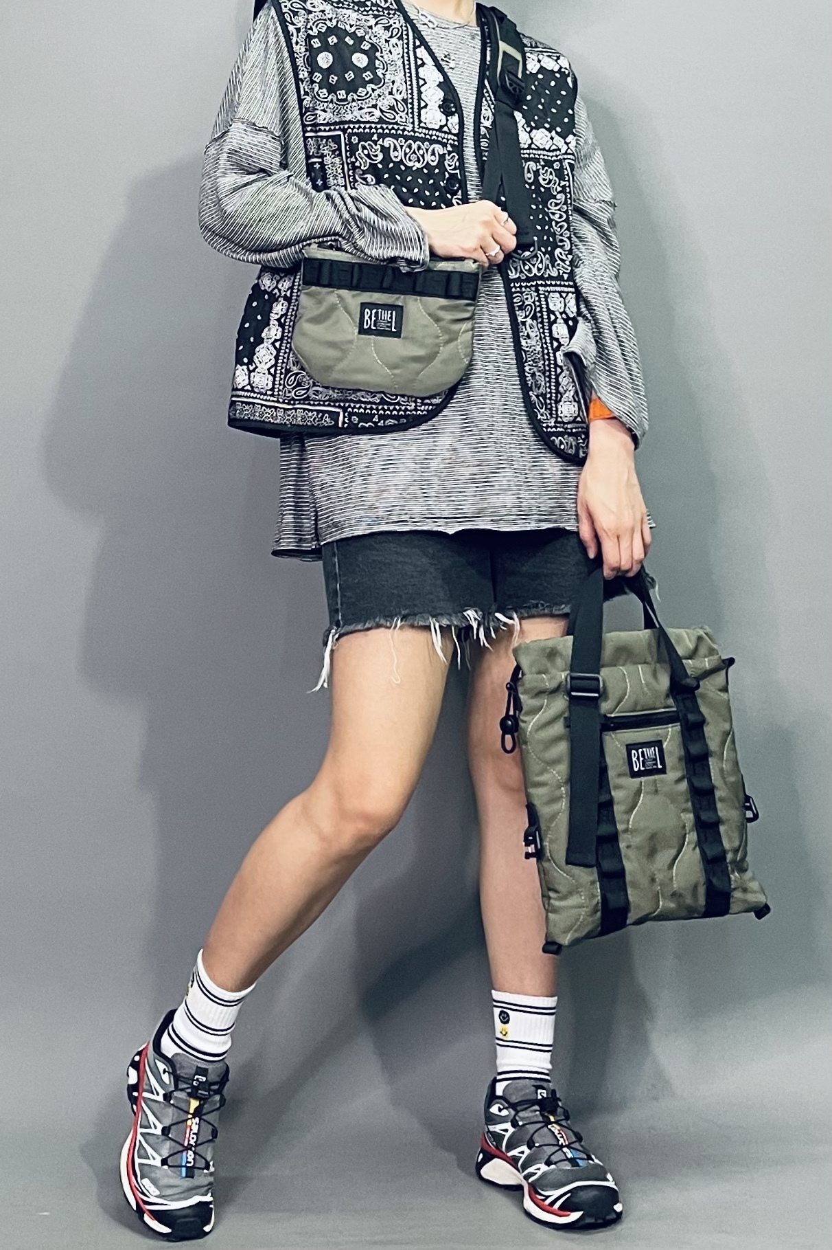 三用手挽組合袋 (細size)