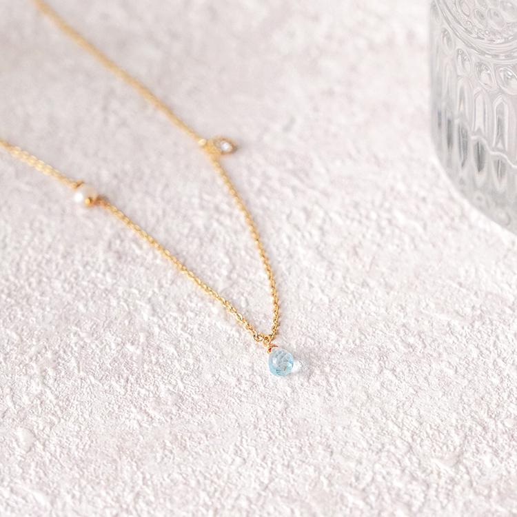 ｜貴人運｜彩虹糖 – 托帕石 – 項鍊