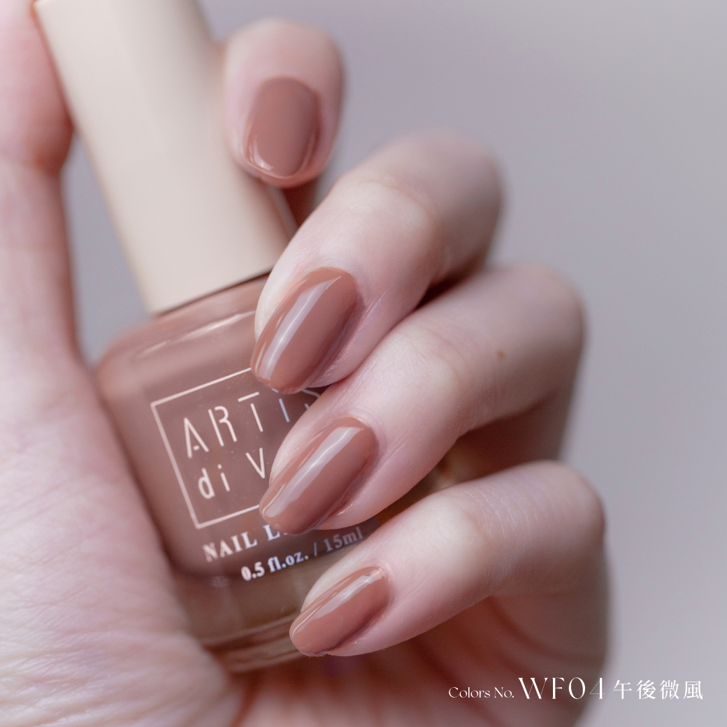 w/f 浪花花藝 × ARTiS di Voce 指甲油 WF04 午後微風