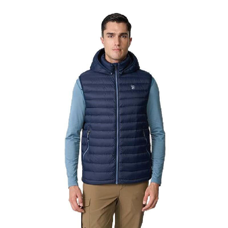 Wildland 荒野 男 700FP可拆帽羽絨背心 高海拔山岳/露營/出國/雪地/旅行 00WB12172