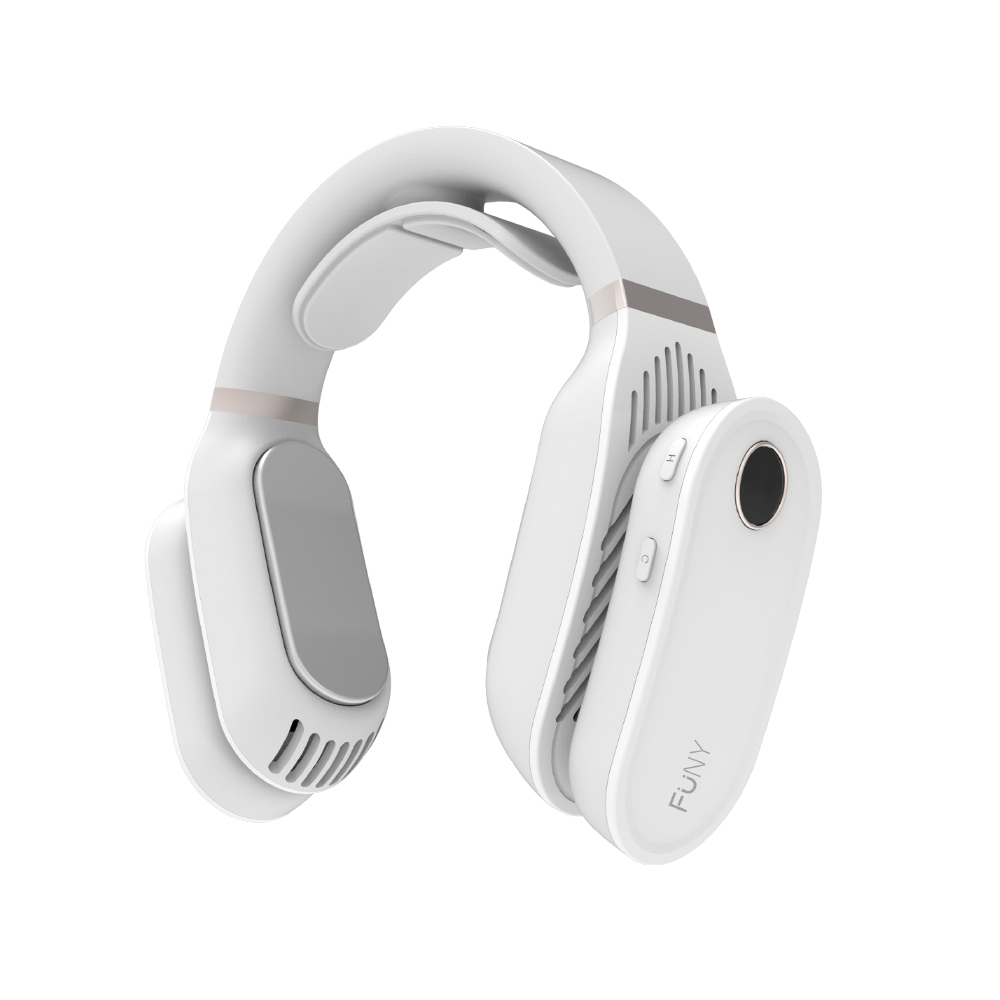 〔福利品．陳列品〕【FUNY】智能恆溫 冷暖兩用 科技圍巾