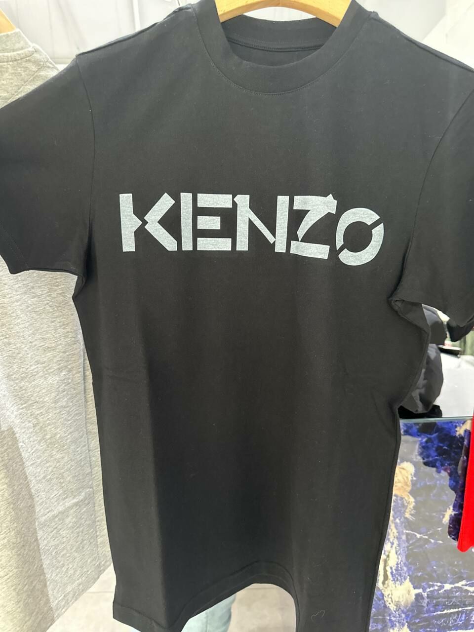[S] KENZO LOGO CLASSIC T-SHIRT,BLACK, B65TS000-4SA-99 (SK167)