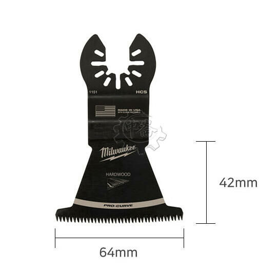 ＊中崙五金【附發票】美沃奇 64mm高碳鋼武士牙硬木磨切片 49-25-1151 魔切片 適硬質木工、PVC塑膠、石膏板