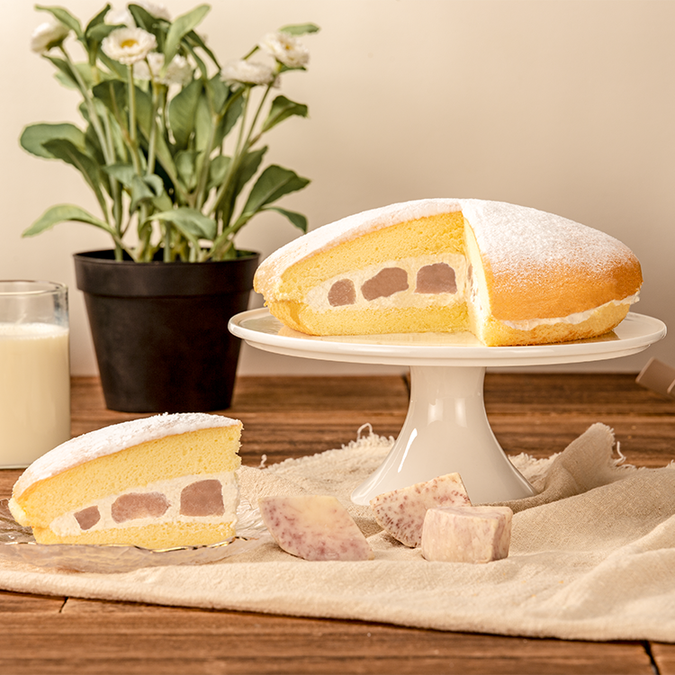 台中中港新光門市｜芋泥香緹 8吋