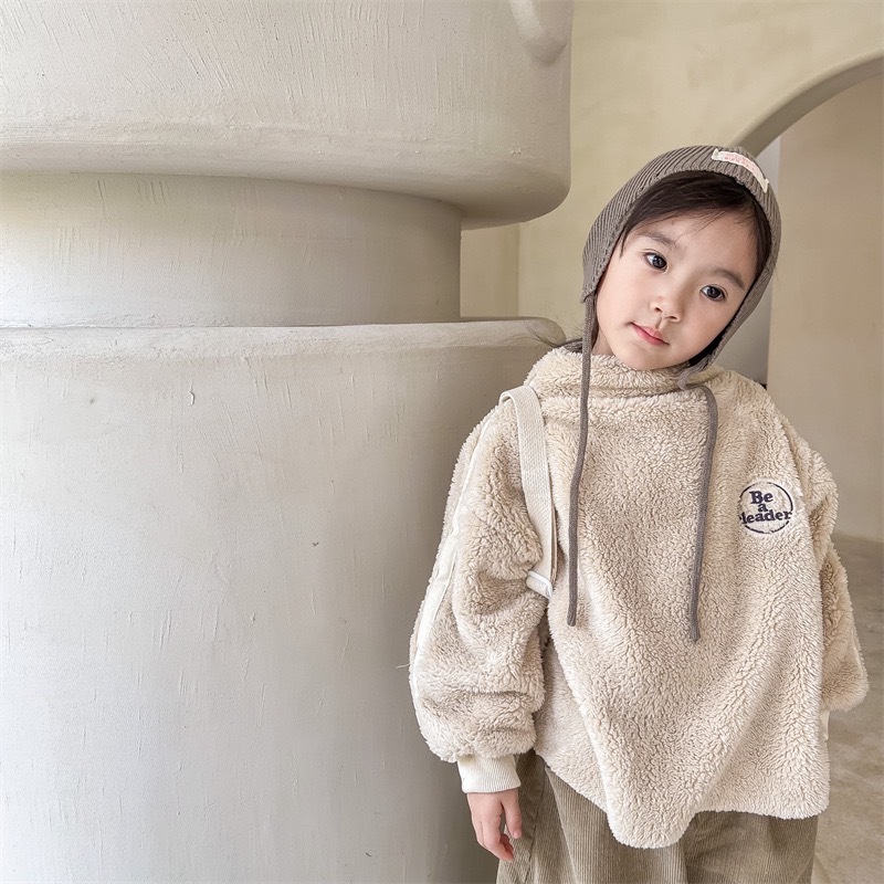 羊羔絨舒服立領上衣