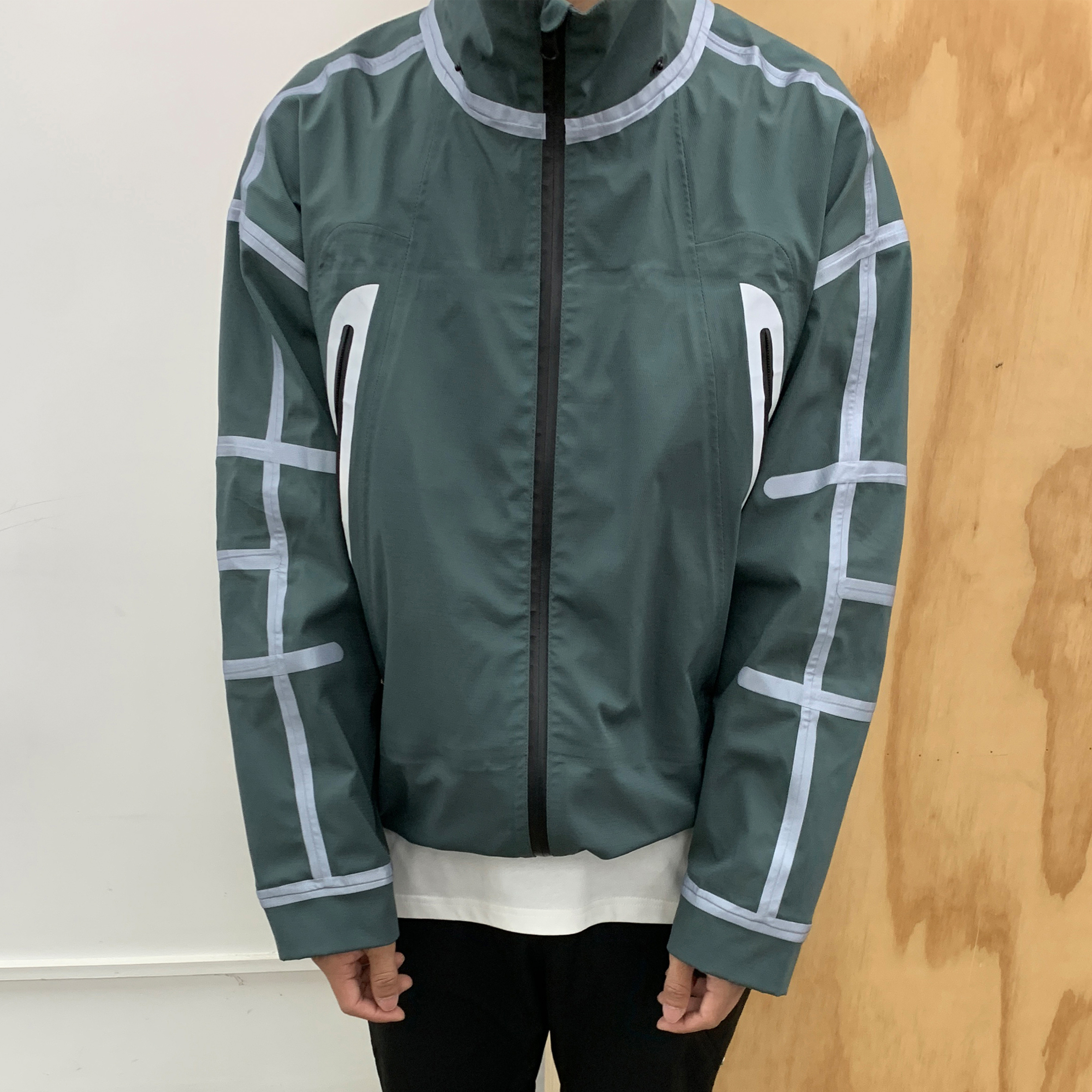 Pupil Travel 挺括棉感反壓膠軟殼立裁運動戶外衝鋒衣夾克