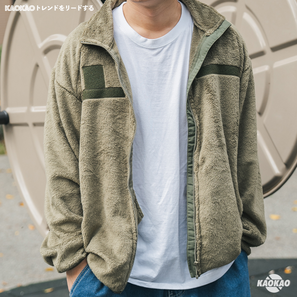 『現貨』Mono mart 軍裝抓絨外套