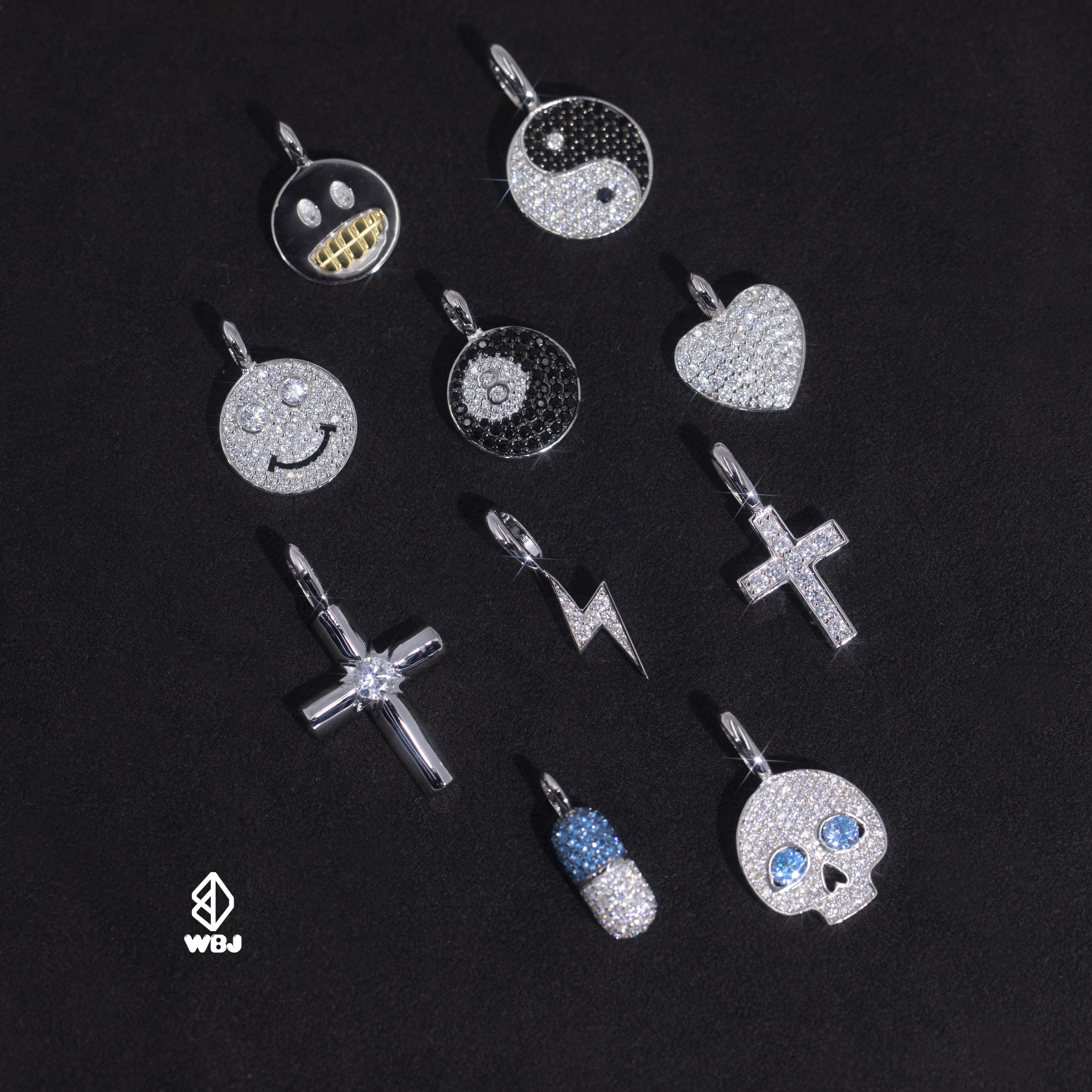 DIY系列|小方塊字母組合吊墜