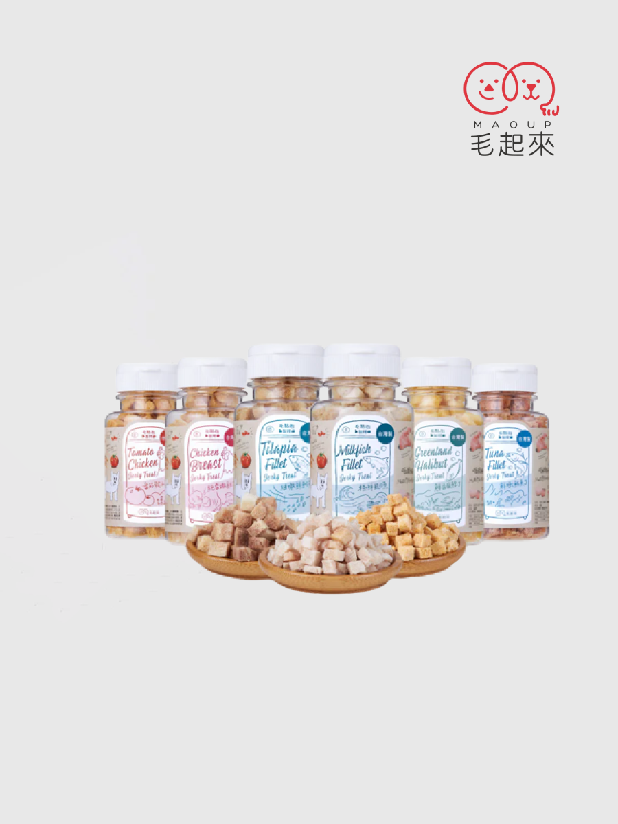 【毛起來】毛點心製所｜迷你方塊小凍乾｜番茄骰子雞