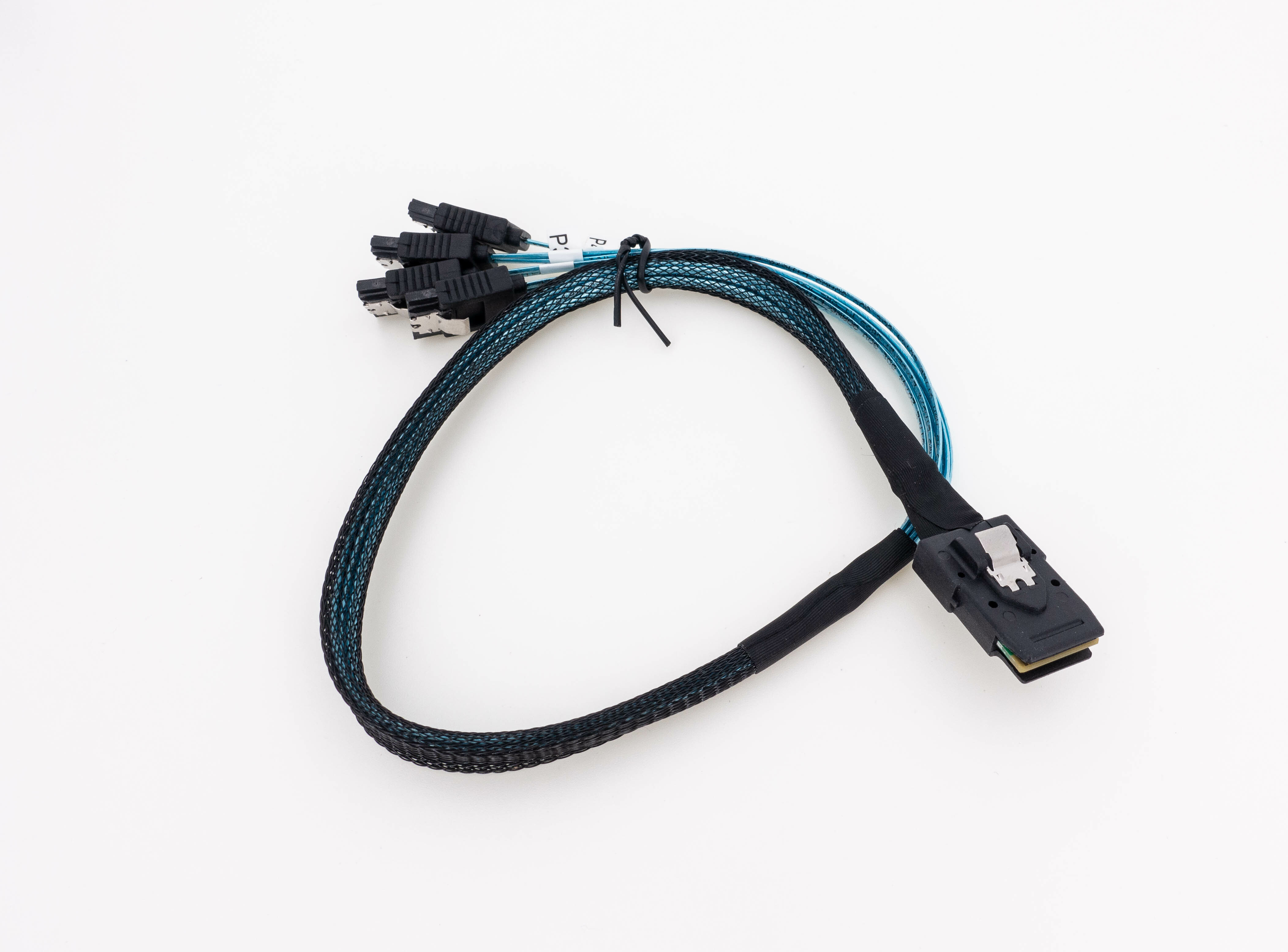 6G MiniSAS SFF-8087轉 4 SATA 硬碟數據線