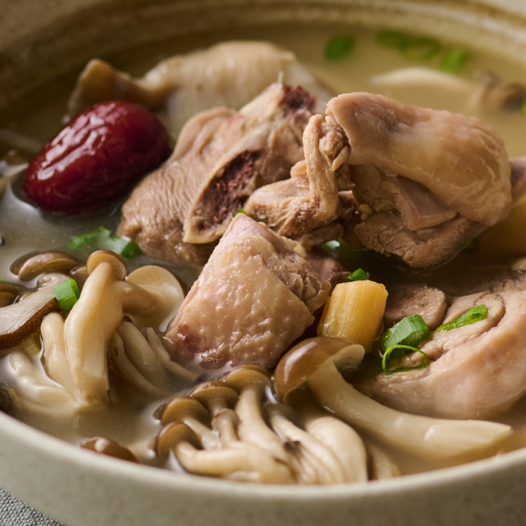 元榆牧場－回甘咕姑菇干貝雞湯 550g