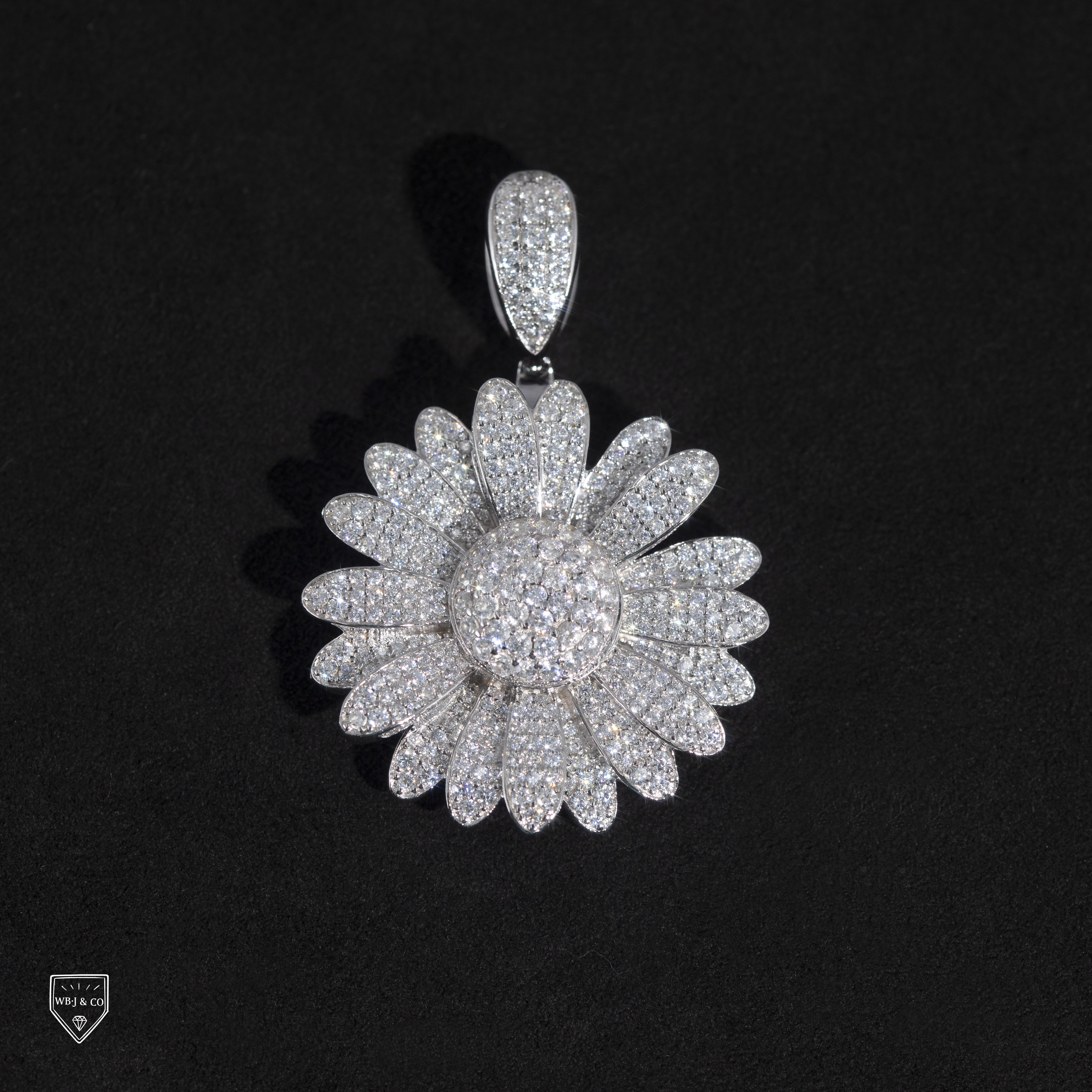 旋轉小雛菊項鍊