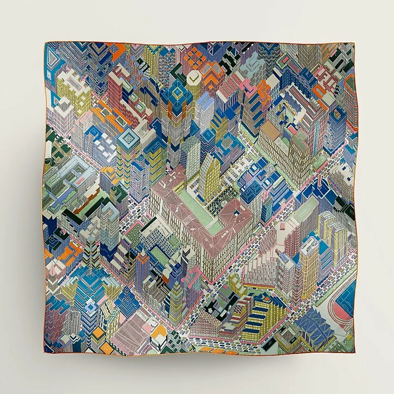 Hermes Silk Scarf 90