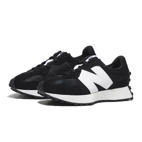 NEW BALANCE 休閒鞋 NB 327 黑白 復古 男女 MS327CBW