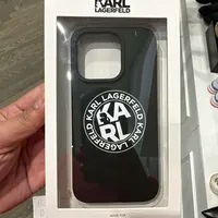 [S] KARL LAGERFELD CG230077 ATHLEISURE LOGO IPHONE 14P,BLACK, 3666339190545 (SKL807)