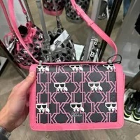[S] KARL LAGERFELD 23WW3088 K/MON KOCKTAIL CROSSBODY,PINK/BLACK, 8720744559061 (SKL809)