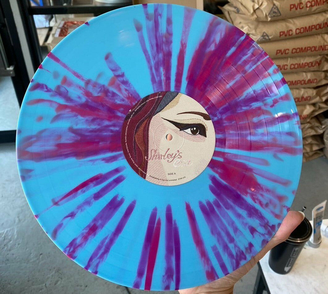 關淑怡 Shirley Kwan - Shirley’s era LP (紫紅噴墨藍膠唱片)