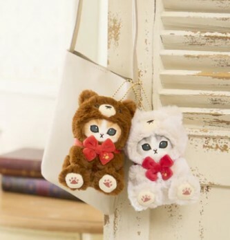 Mofusand貓 日本限定 熊啤啤 細公仔吊飾