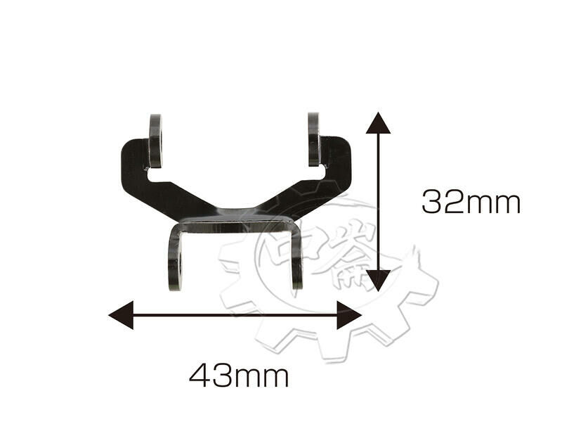 ＊中崙五金【附發票】田島 SF-MHLDS2MJP安全扣延長連結配件 追加一層增加22mm高度 適用SF-MHLDS2M