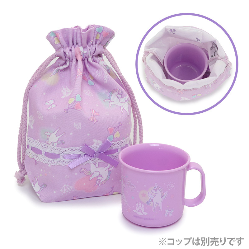 【日本Mother Garden】 束口杯袋 幸福獨角獸