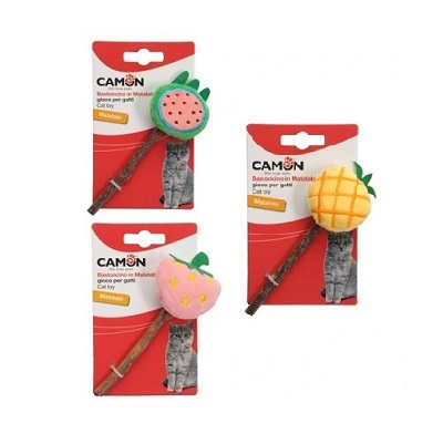 意大利 Camon 木天蓼水果公仔貓棒 (款式隨機)
