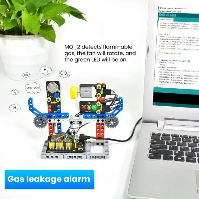 教育套件 ESP32 專用 37件感測套件 MicroPython Arduino 氣體感測器 壓力感測器