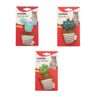 意大利 Camon 貓草仙人掌公仔 (款式隨機)