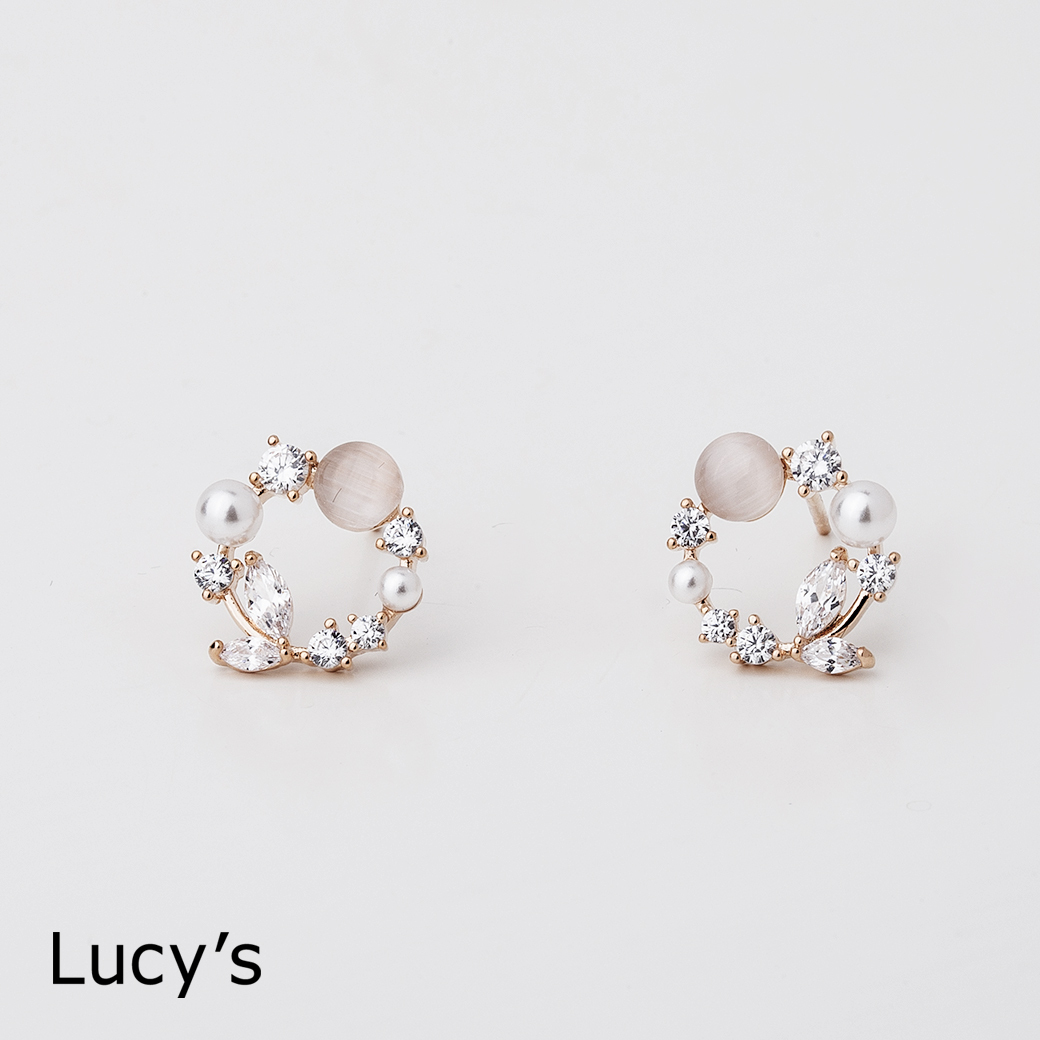 貓眼珍粹 耳環 (三色) (111485/111486/111487)