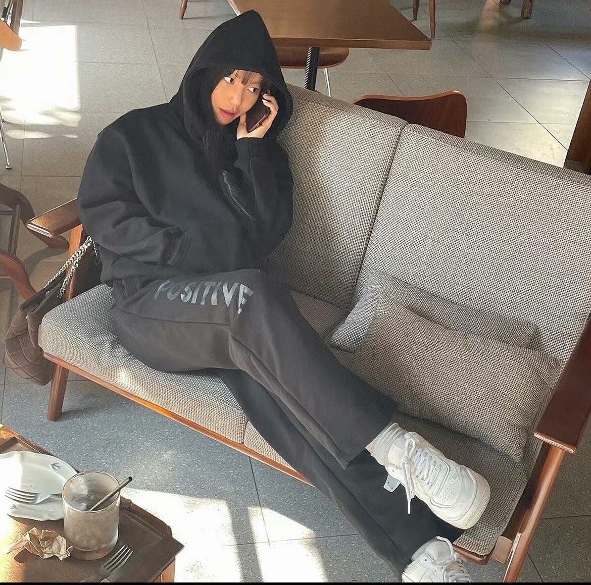 (goal)  Positive 棉寬褲