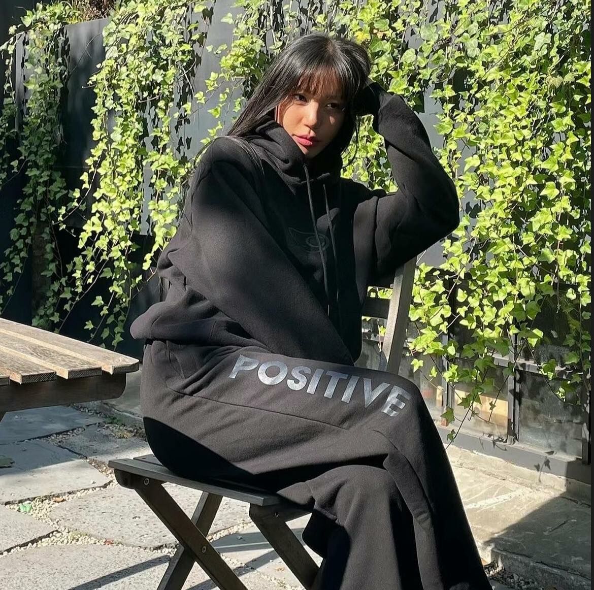 (goal)  Positive 棉寬褲