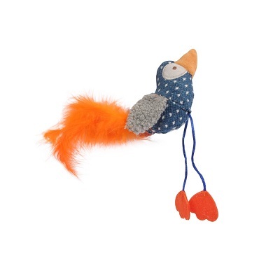 意大利 Camon 貓草鳥兒公仔