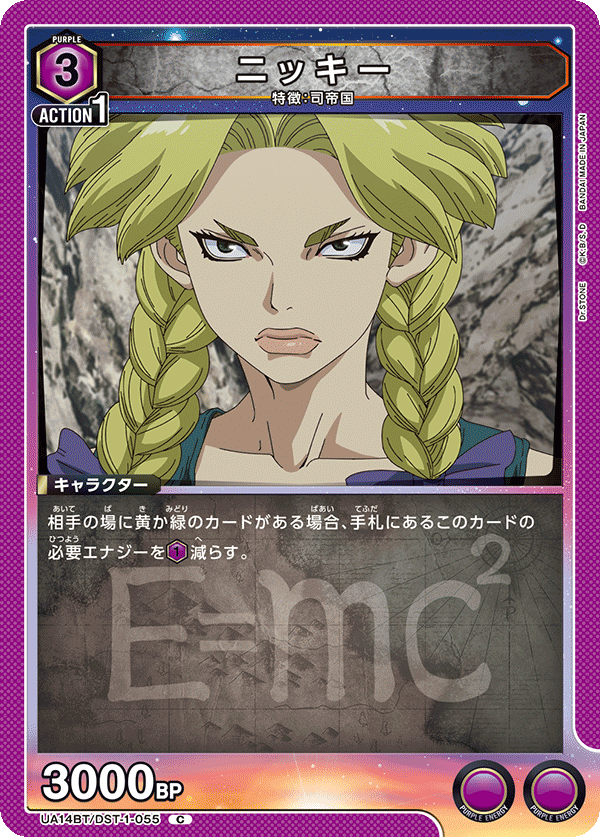 UA14BT/DST-1-055 ニッキー