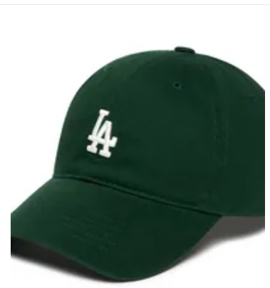 [S] MLB ROOKIE BALL CAP LA DODGERS GREEN, 3ACP7701N-07GNS (SMLB304)