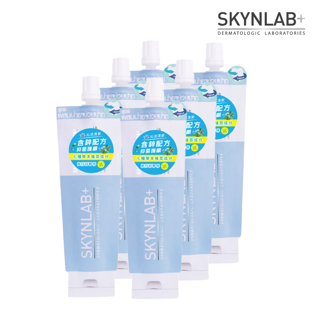 SKYNLAB+ 太潔草本清新薄荷牙膏12g (6入組)