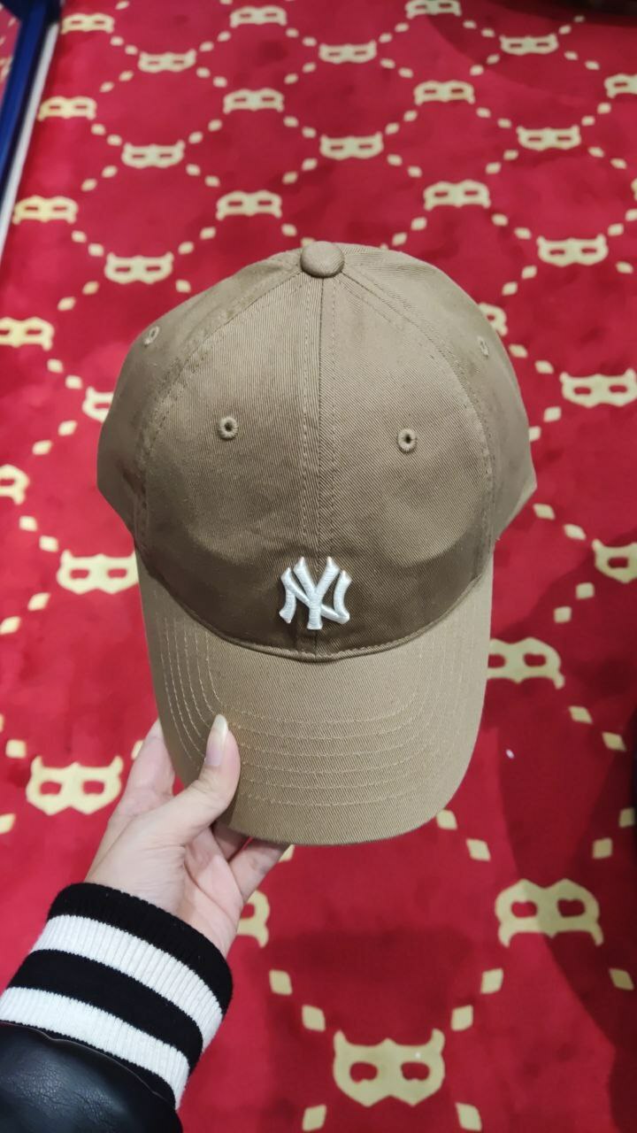 [S] MLB NEW YORK YANKEES ROOKIE UNSTRUCTURED BALL CAP,BEIGE, 3ACP7701NGP016-50BGD (SMLB306)
