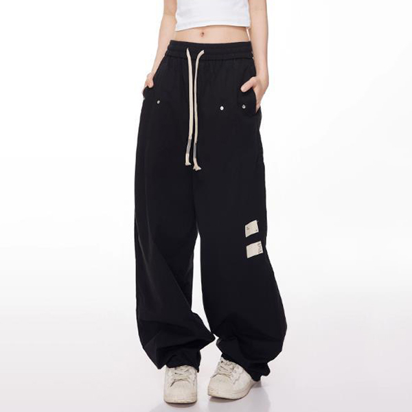 drawstring cargo pants