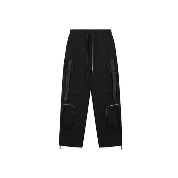 Multi-pocket hip-hop cargo pants