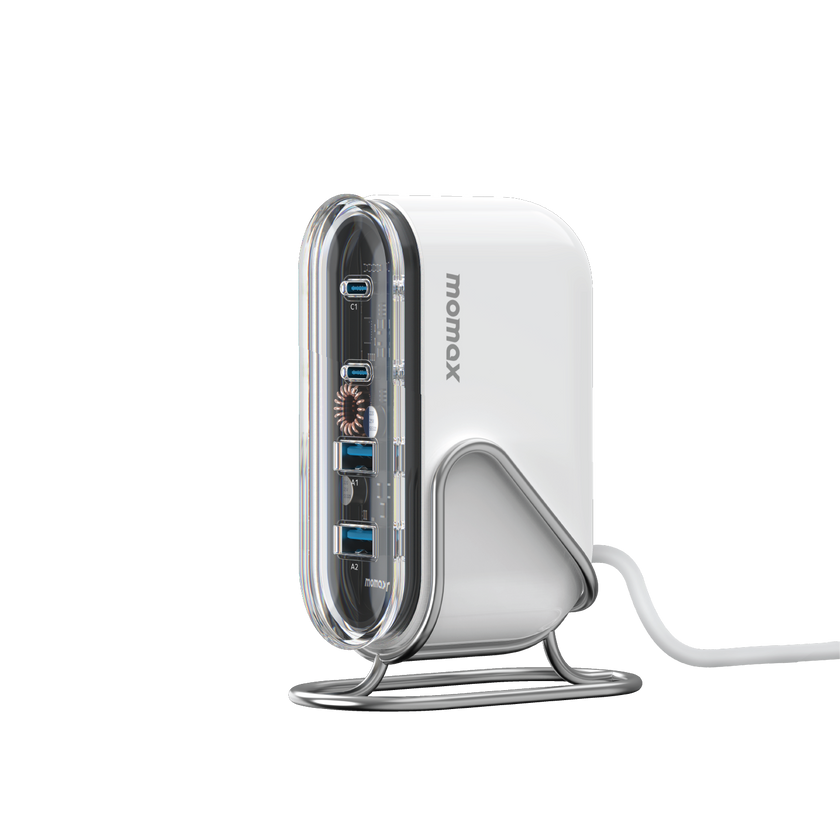 Momax 1-Charge Flow 80W 四輸出桌面 GaN 充電座