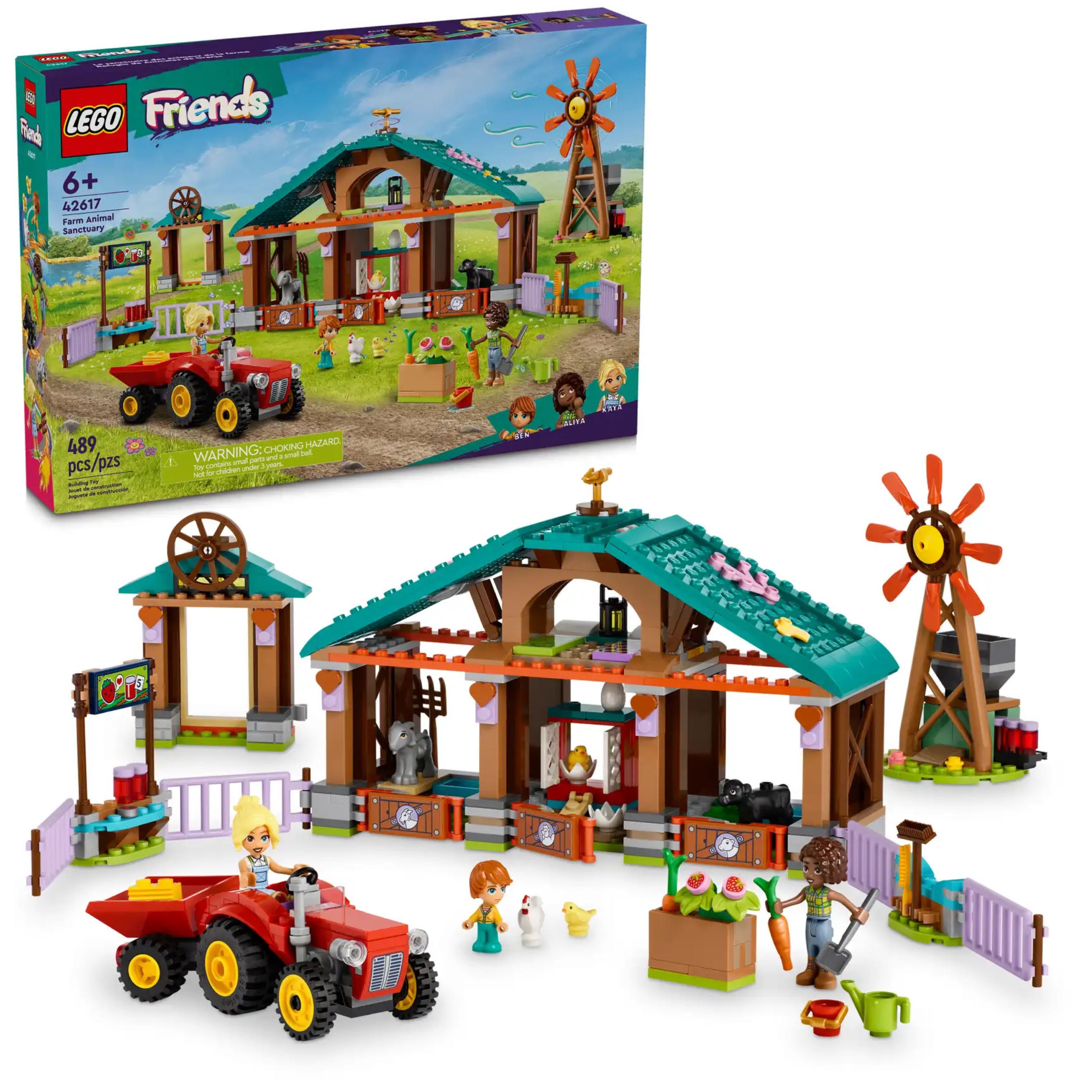 LEGO 42617 農場動物庇護所 Farm Animal Sanctuary 樂高® Friends系列