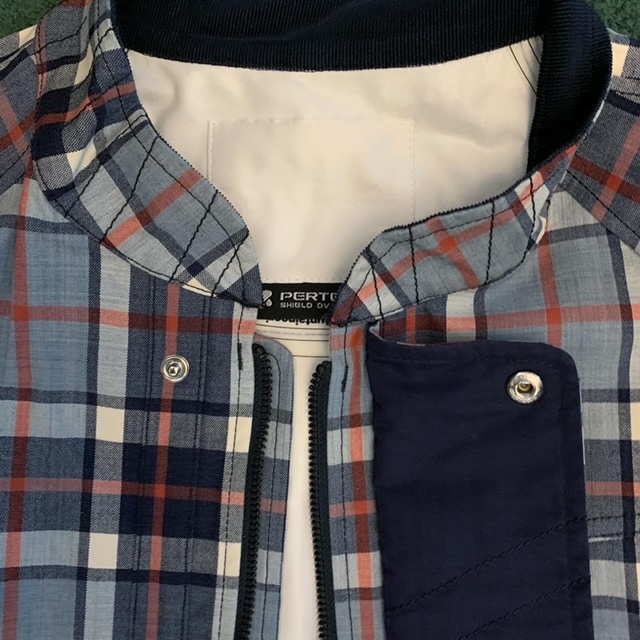 LAST PCS ON SALE : WHITE MOUNTAINEERING CHECK FIVE POCKET JACKET - BLUE SIZE 2 IN STOCK NOW (現貨發售中)