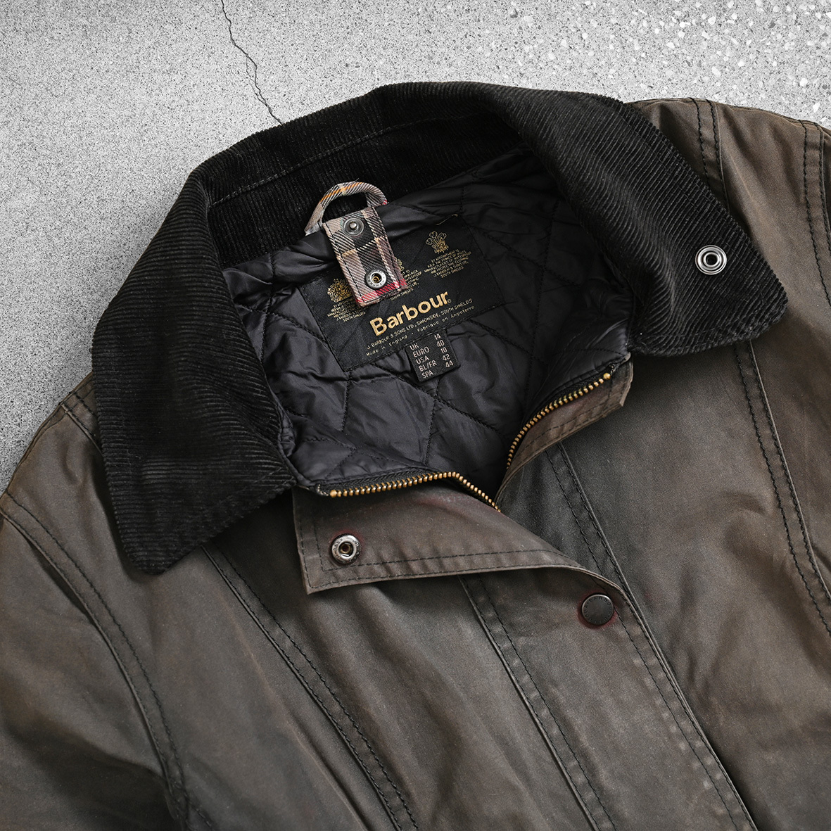 Barbour 油布衣