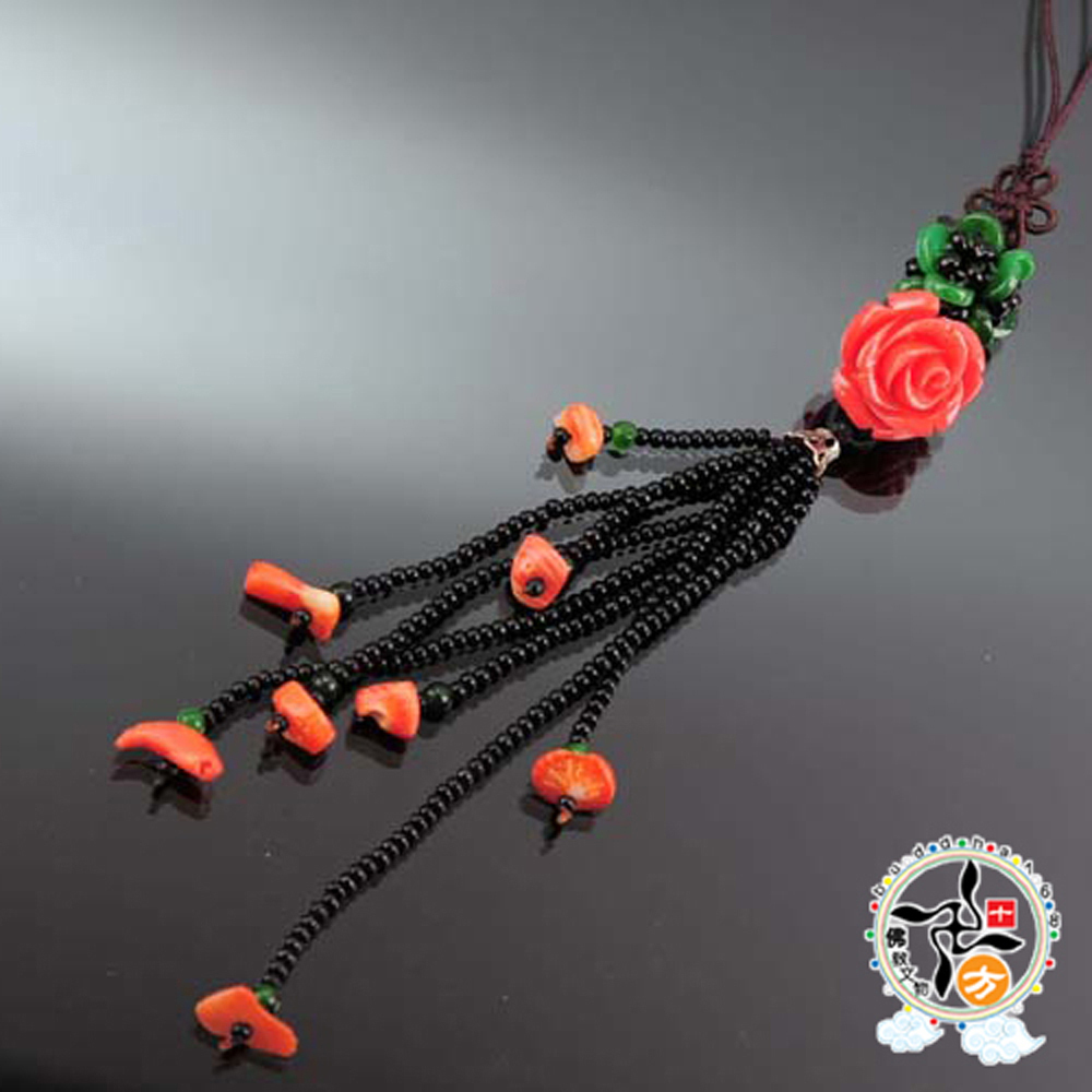 花開富貴{海竹}掛飾【十方】153169