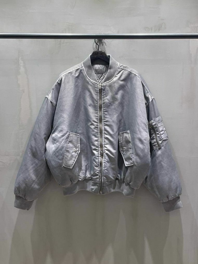 淨色拉鍊外套(薄夾棉) JK2467