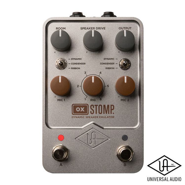 Universal Audio UAFX OX Stomp 單顆 效果器