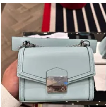 [S] KARL LAGERFELD 21UW3002 K/STYLE CROSSBODY,BLUE, 8720744557814 (SKL827)