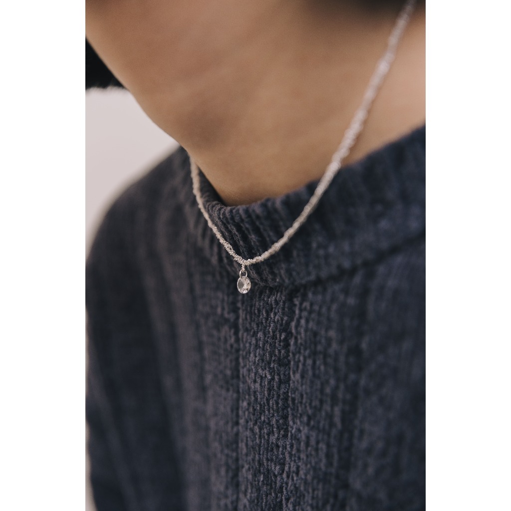 波光閃爍｜純銀項鍊