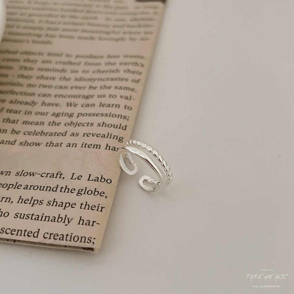 如果相遇｜純銀戒指